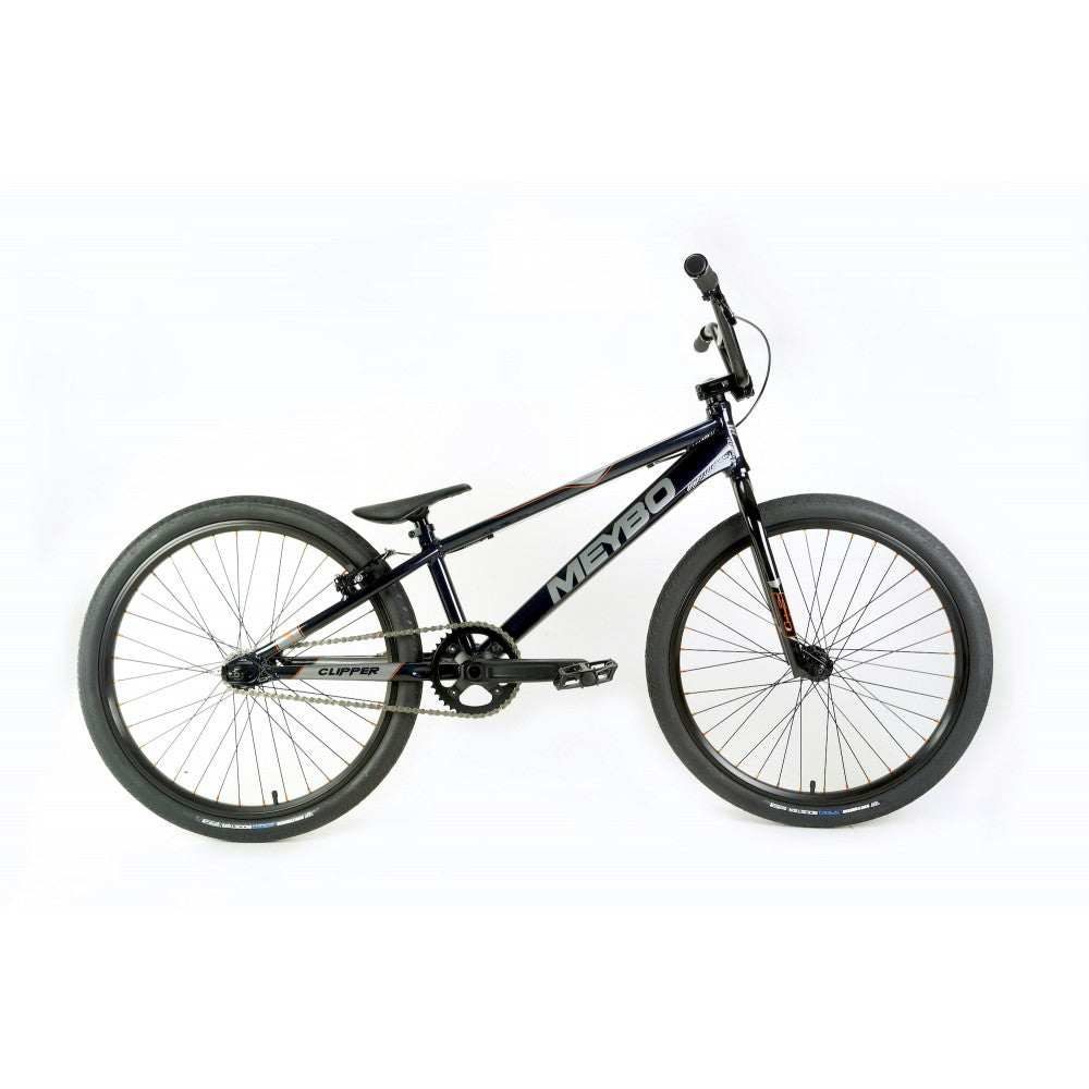 Meybo Clipper BMX Race Bike-Dark Blue/Gray/Orange-Cruiser