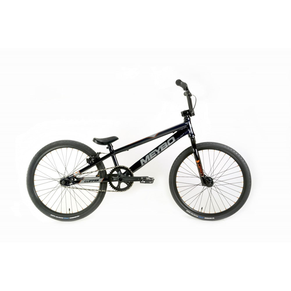 Meybo Clipper BMX Race Bike-Dark Blue/Gray/Orange-Expert XL