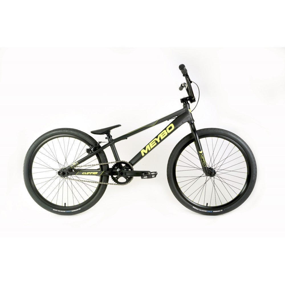 Meybo Clipper BMX Race Bike-Matte Black/Matte Lime/Matte Grey-Cruiser