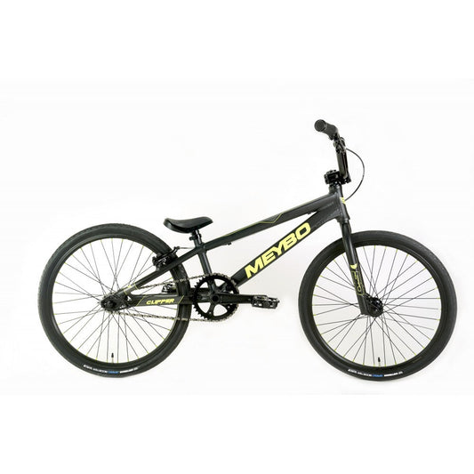 Meybo Clipper BMX Race Bike-Matte Black/Matte Lime/Matte Grey-Expert