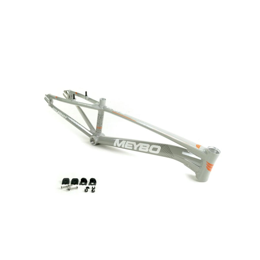 Meybo Holeshot Alloy BMX Race Frame-Grey/White/Orange