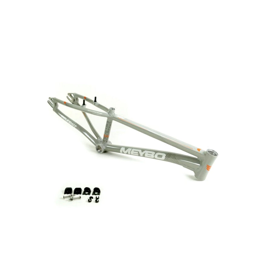 Meybo Holeshot Alloy BMX Race Frame-Grey/White/Orange