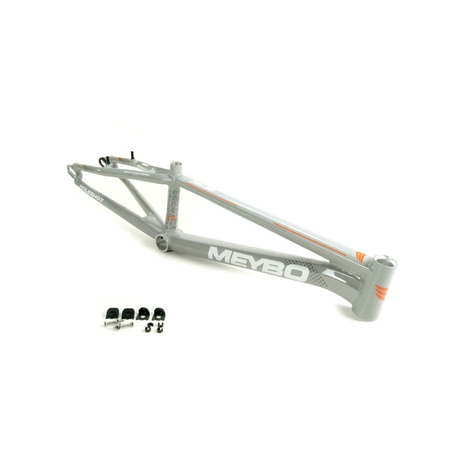 Meybo Holeshot Alloy BMX Race Frame-Grey/White/Orange